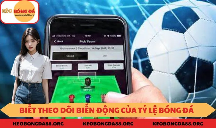 Biết theo dõi biến động của tỷ lệ bóng đá