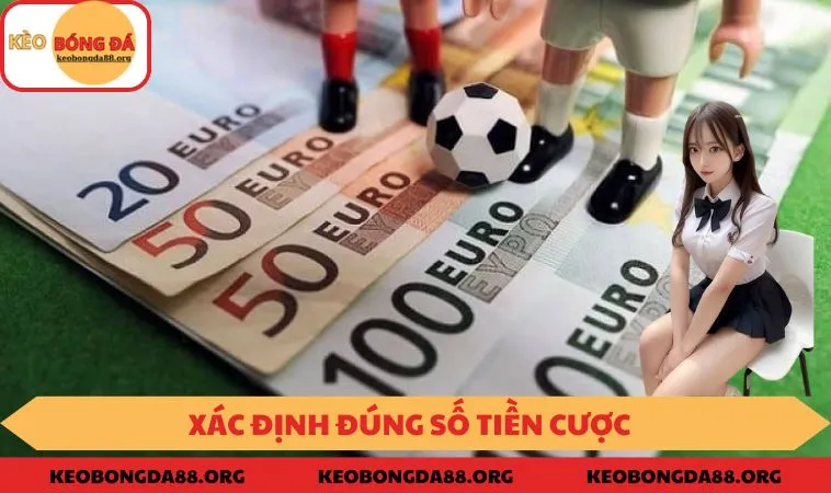 Xác định đúng số tiền cược