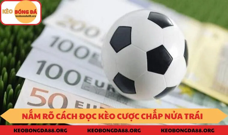 Nắm rõ cách đọc kèo cược chấp nửa trái để cá cược hiệu quả