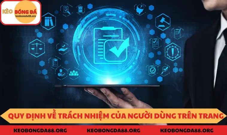 Quy định về trách nhiệm của người dùng trên trang